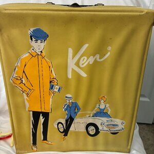 Vintage 1962 Mattel Ken Doll Carrying Case Only